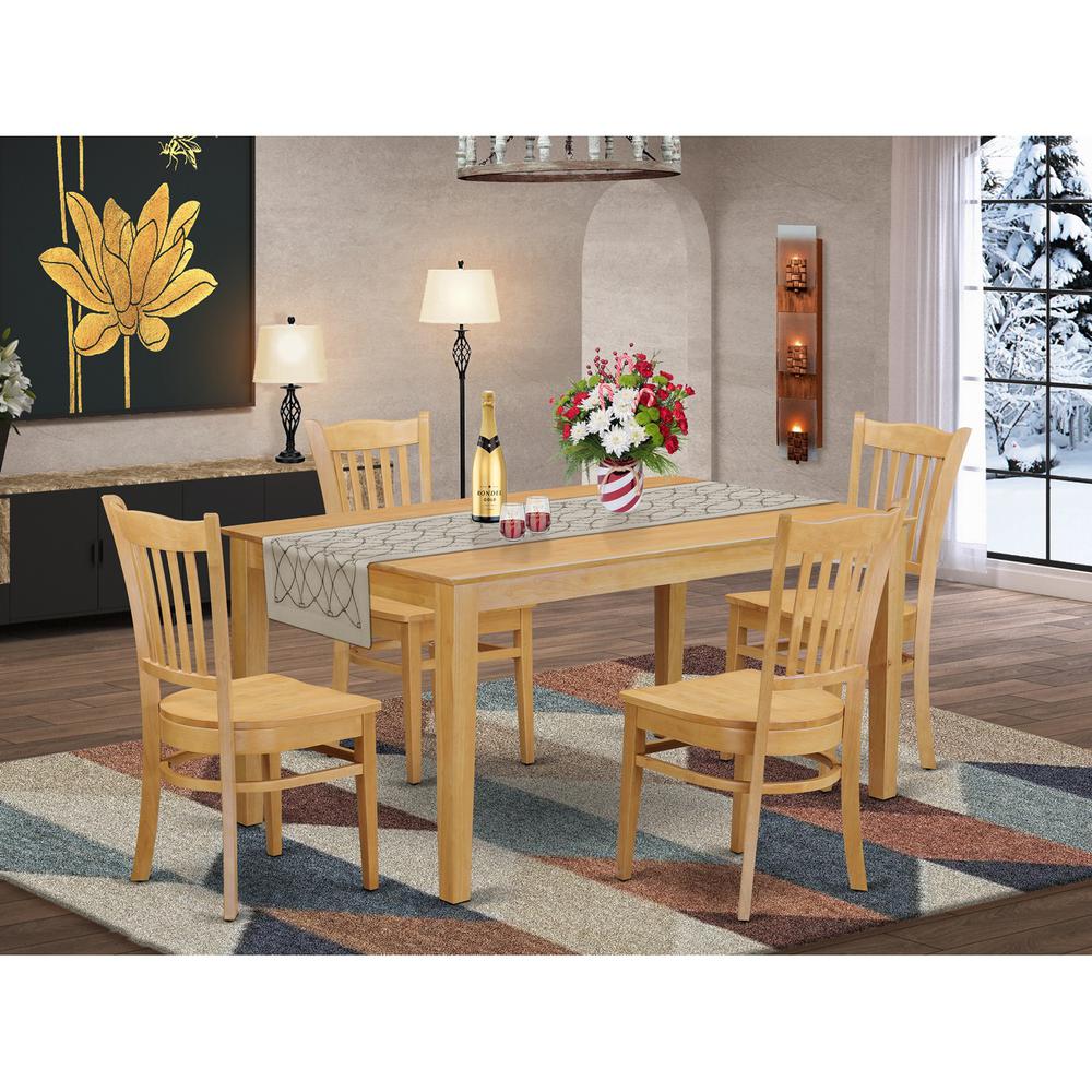 5  Pc  Dining  room  set  for  4  -  Dining  Table  and  4  Dining  Chairs. Picture 2