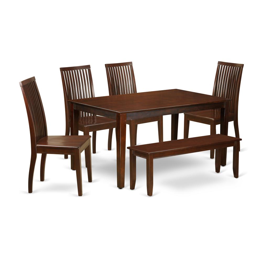 Dining Room Set Mahogany, CAIP6-MAH-W. Picture 1