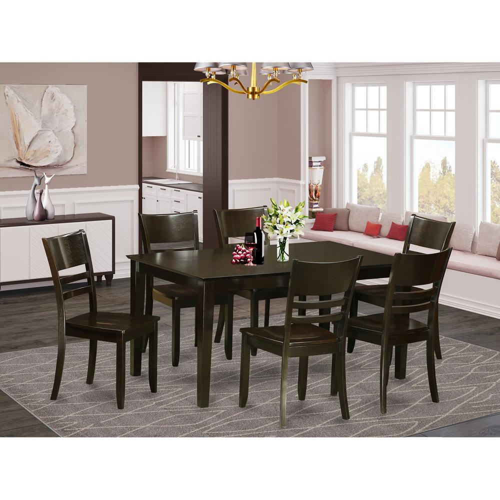 7  Pc  Dining  room  set  for  6-Dining  Table  and  6  Chairs. Picture 2