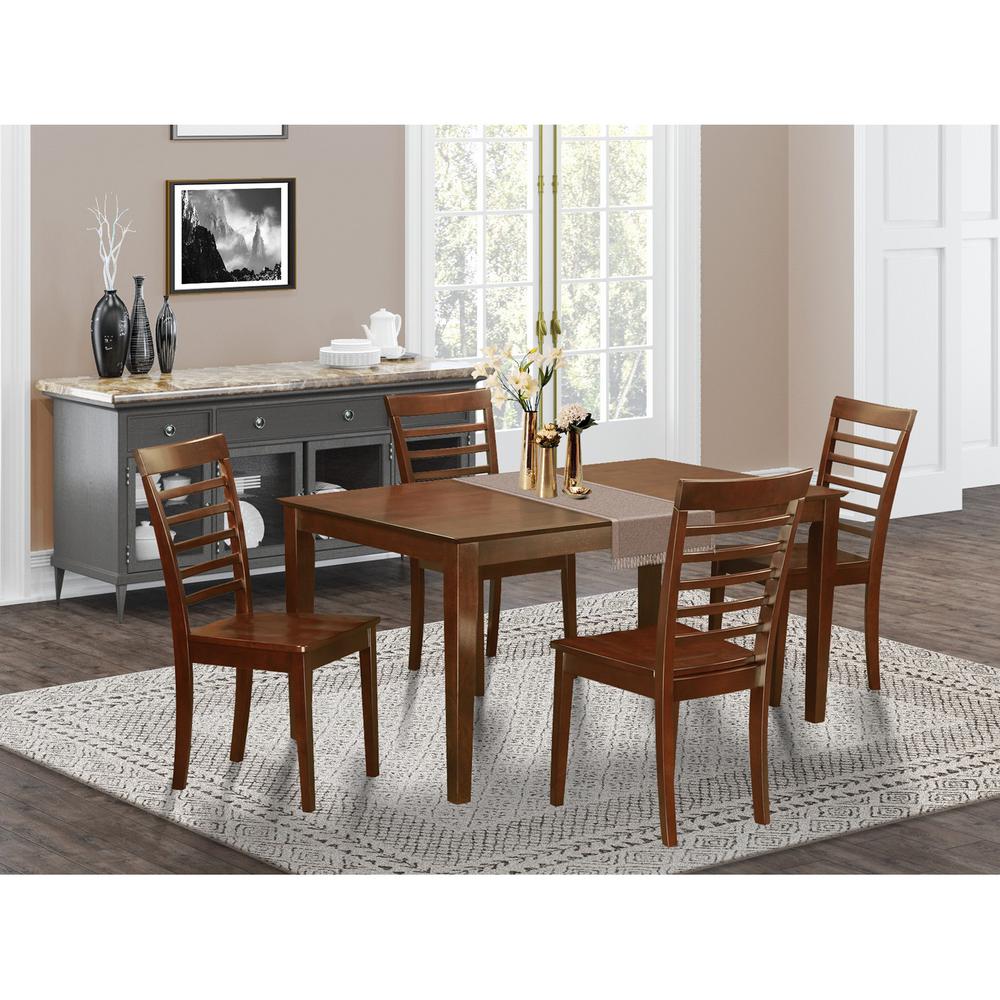 5  PC  Dining  room  set  for  4-Table  and  4  Dining  Chairs. Picture 2