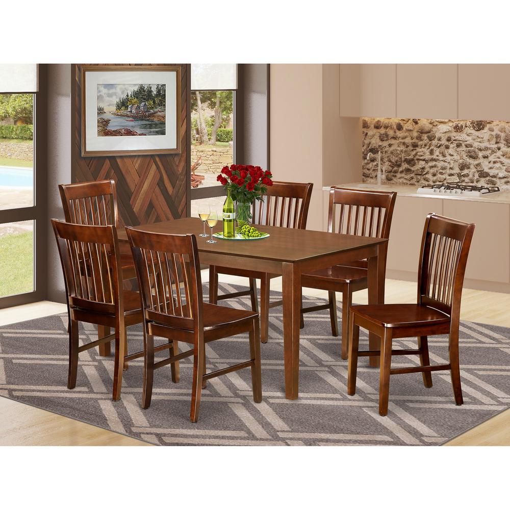 7  PC  Dining  room  set  -  Dinette  Table  and  6  Dining  Chairs. Picture 2