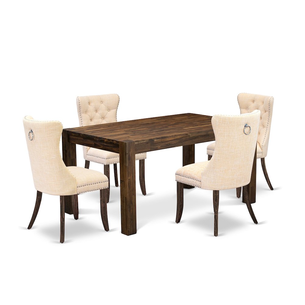 5 Piece Kitchen Table Set. Picture 1