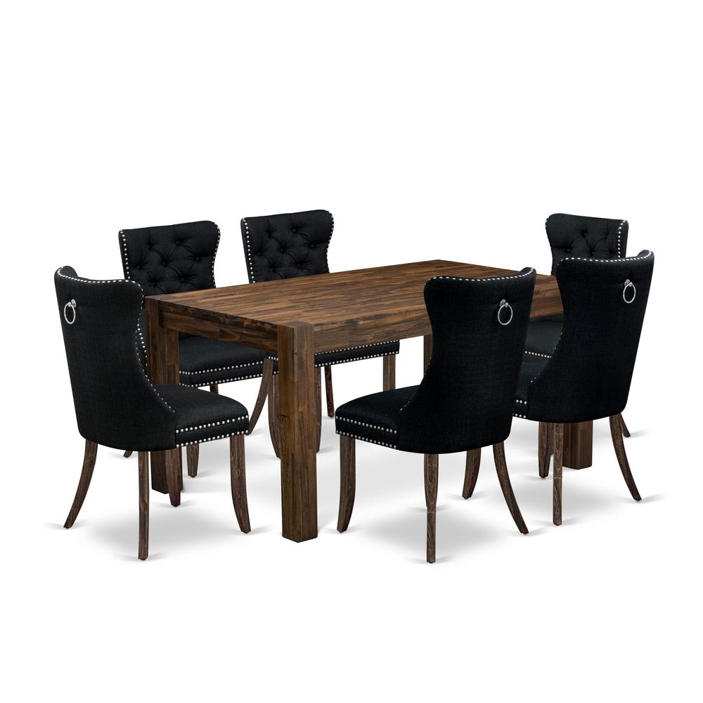 7 Piece Kitchen Table Set. Picture 6