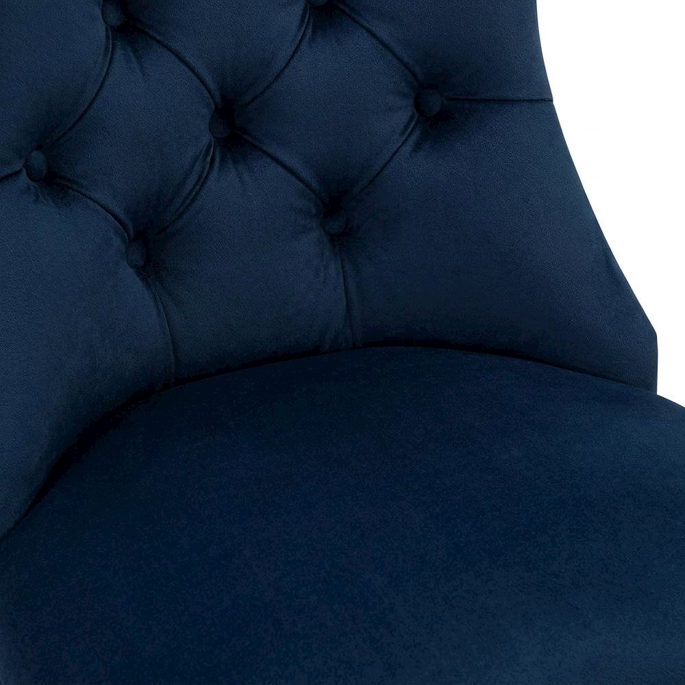 Faux Leather-Upholstered Parsons Dining Chairs, Set of 2. Picture 6