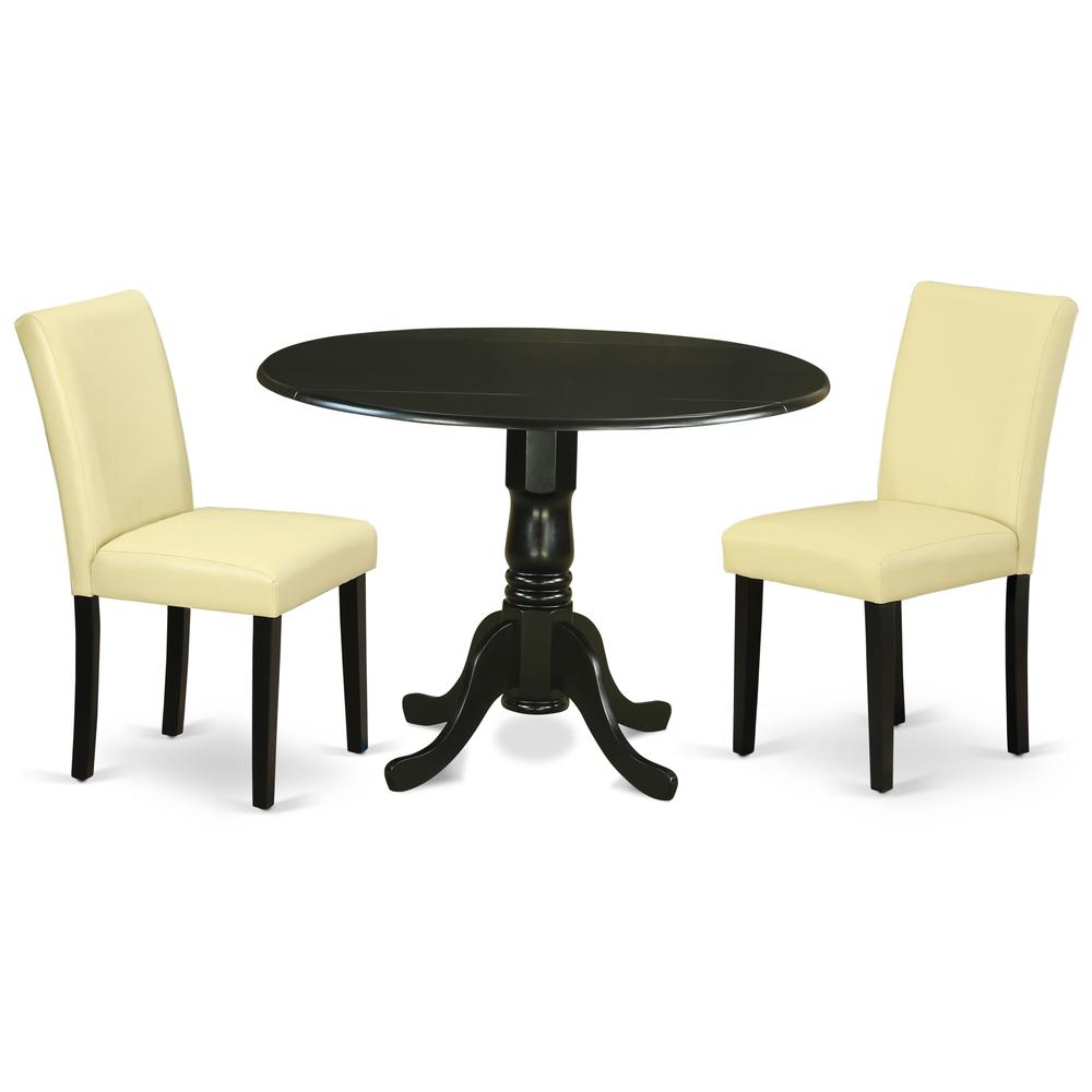 Dining Room Set Black, DLAB3-BLK-73. Picture 1