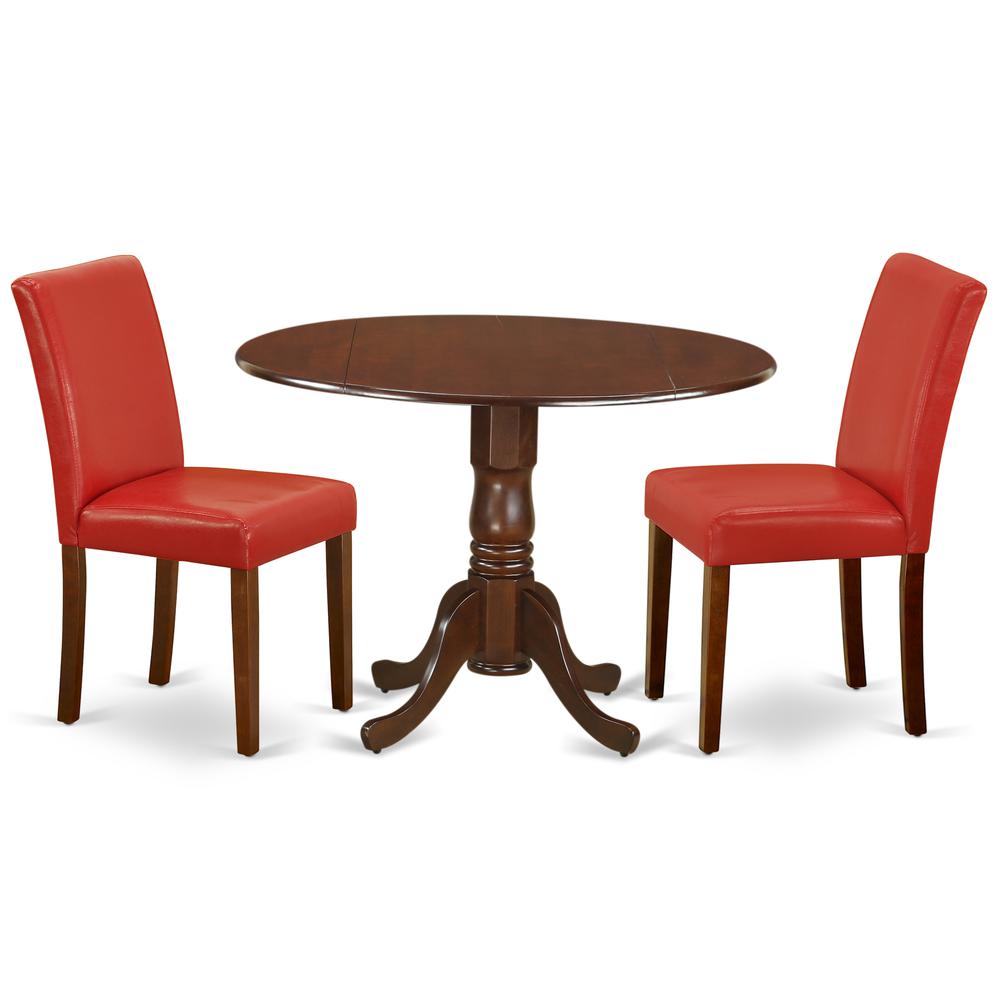 Dining Room Set Mahogany, DLAB3-MAH-72. Picture 1