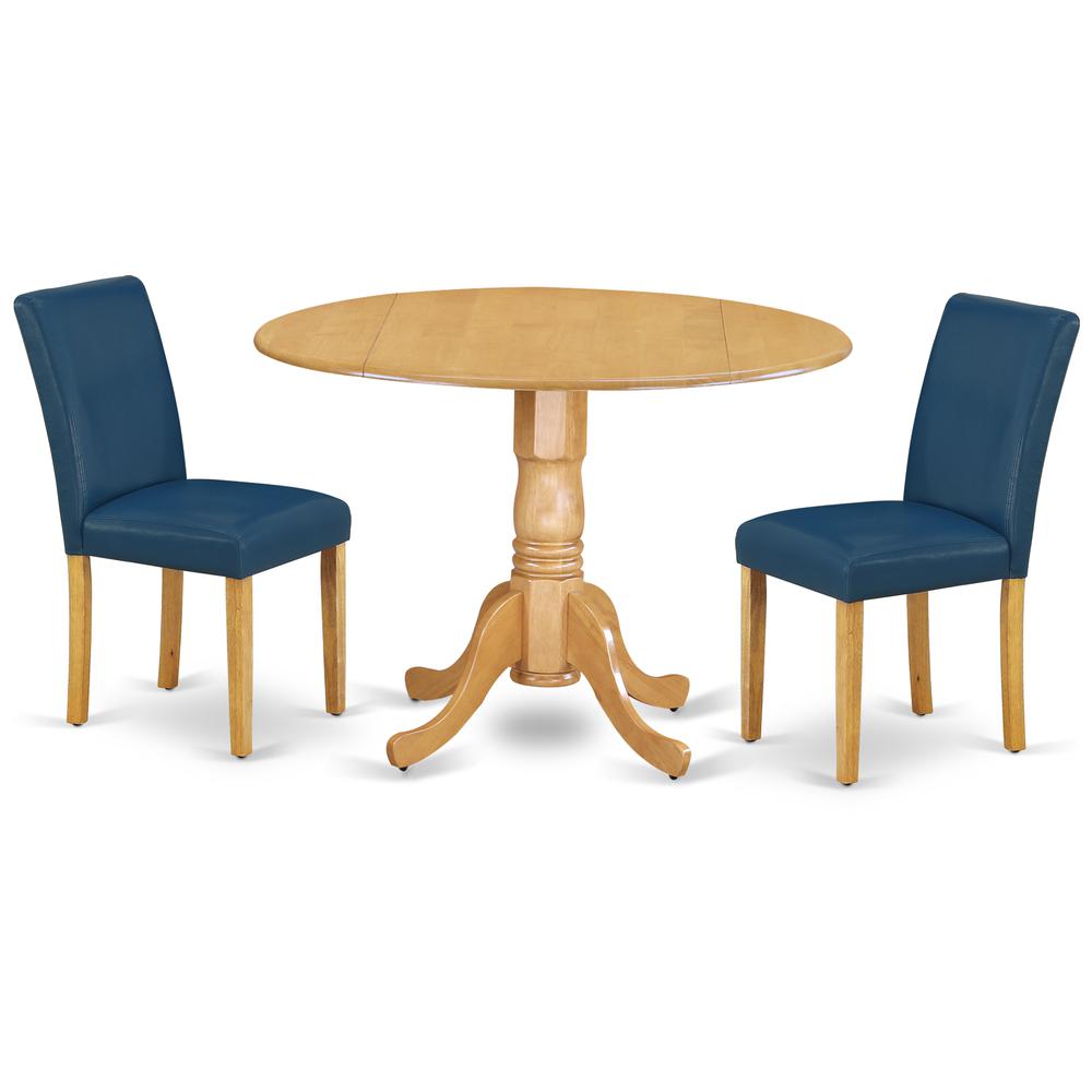Dining Room Set Oak, DLAB3-OAK-55. Picture 1