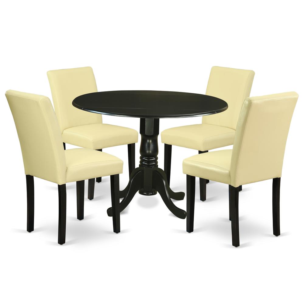 Dining Room Set Black, DLAB5-BLK-73. Picture 1