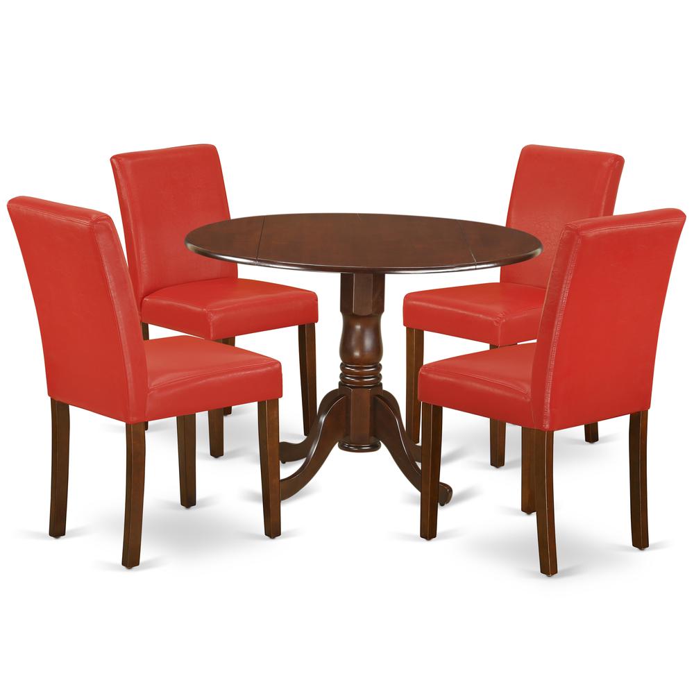 Dining Room Set Mahogany, DLAB5-MAH-72. Picture 1
