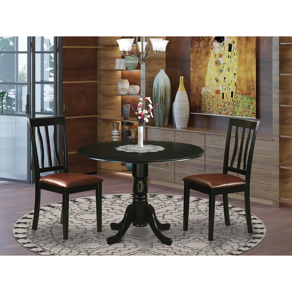 3  Pc  Dining  room  set  for  2-Dining  Table  and  2  Dining  Chairs. Picture 2