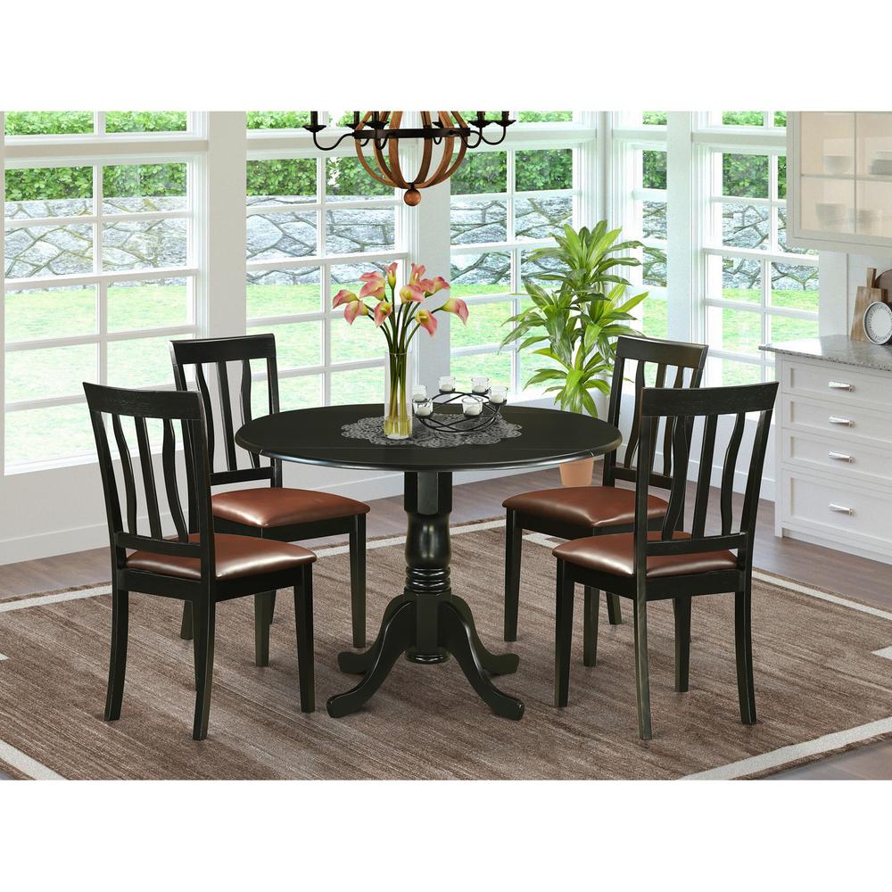 5  PC  Dining  room  set  for  4-Dinette  Table  and  4  Kitchen  Chairs. Picture 4