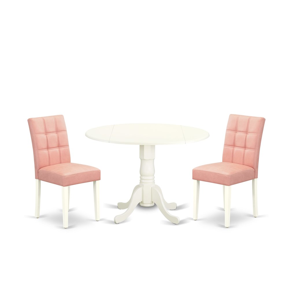 3 Piece Dining Table Set consists A Dinner Table. Picture 1