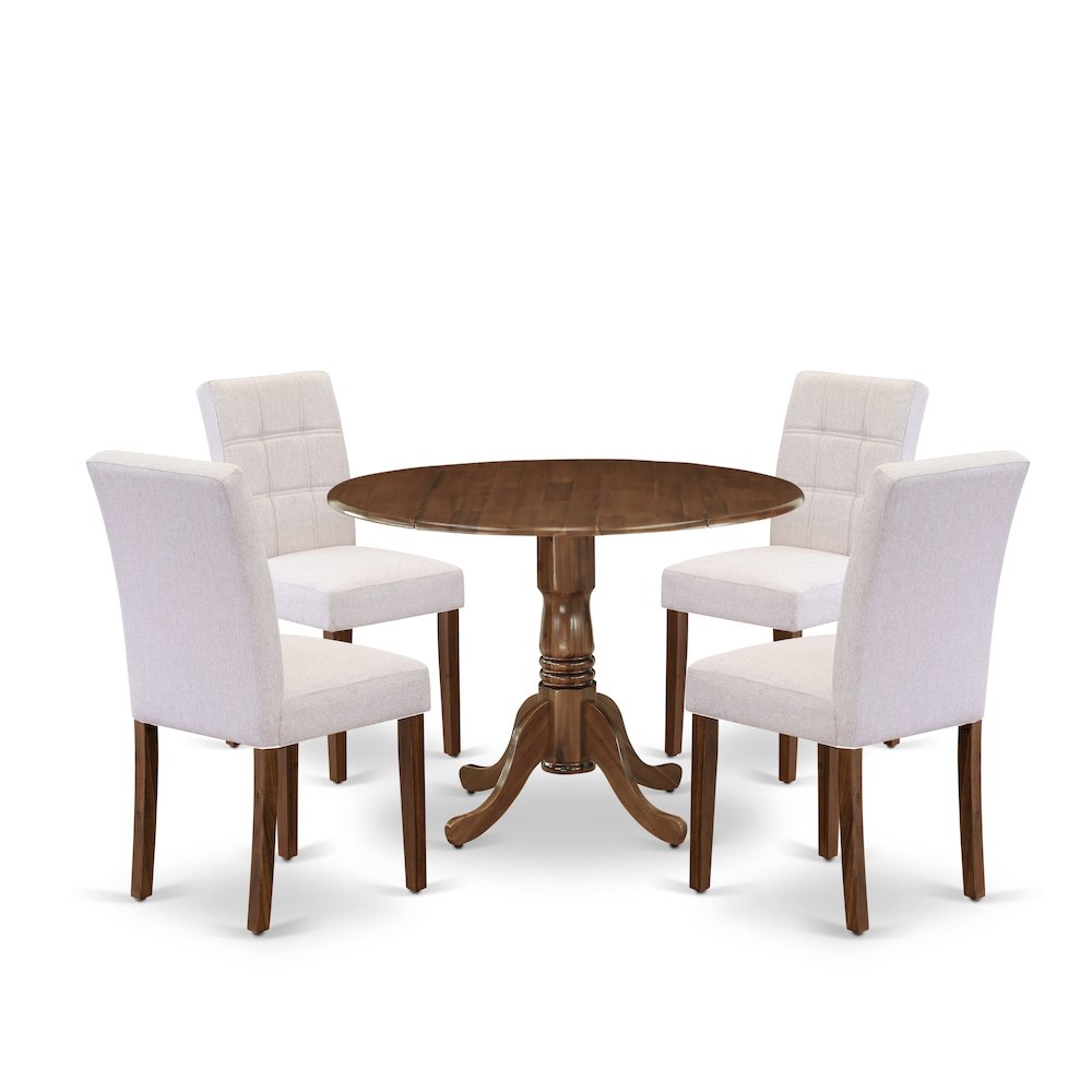 5 Piece Dining Room Table Set contain A Dining Table. Picture 1