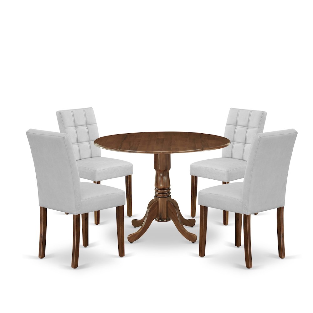 5 Piece Kitchen Dining Table Set consists A Modern Dining Table. Picture 1