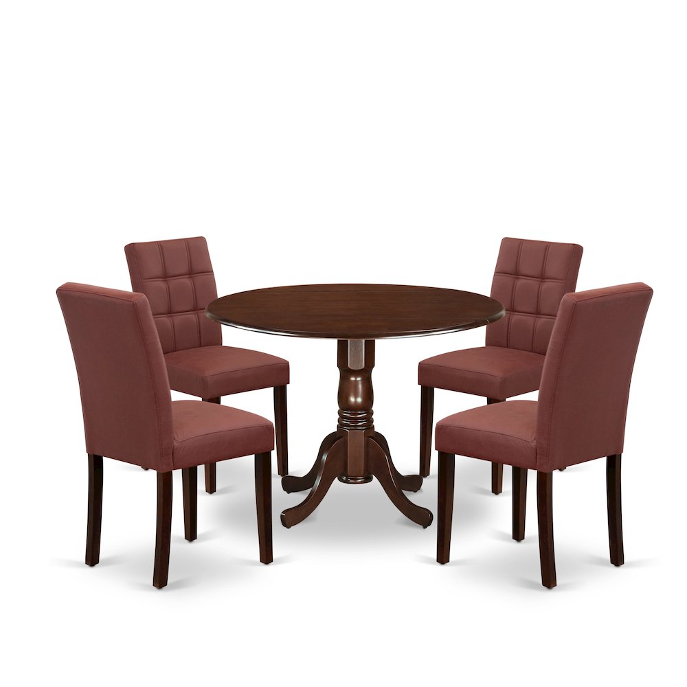 5 Piece Dinner Table Set consists A Dining Table. Picture 1