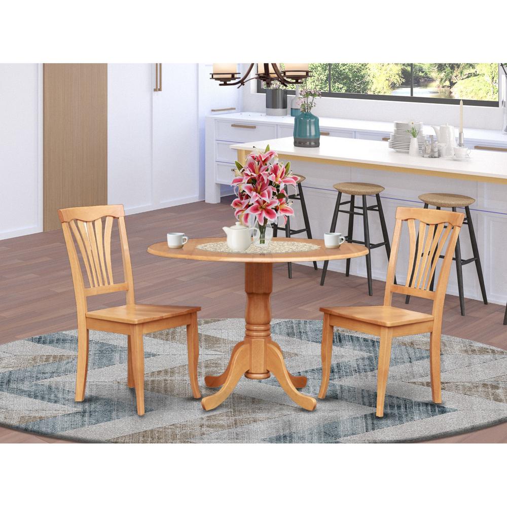 3  Pc  Kitchen  nook  Dining  set-Kitchen  Table  and  2  Dining  Chairs. Picture 4