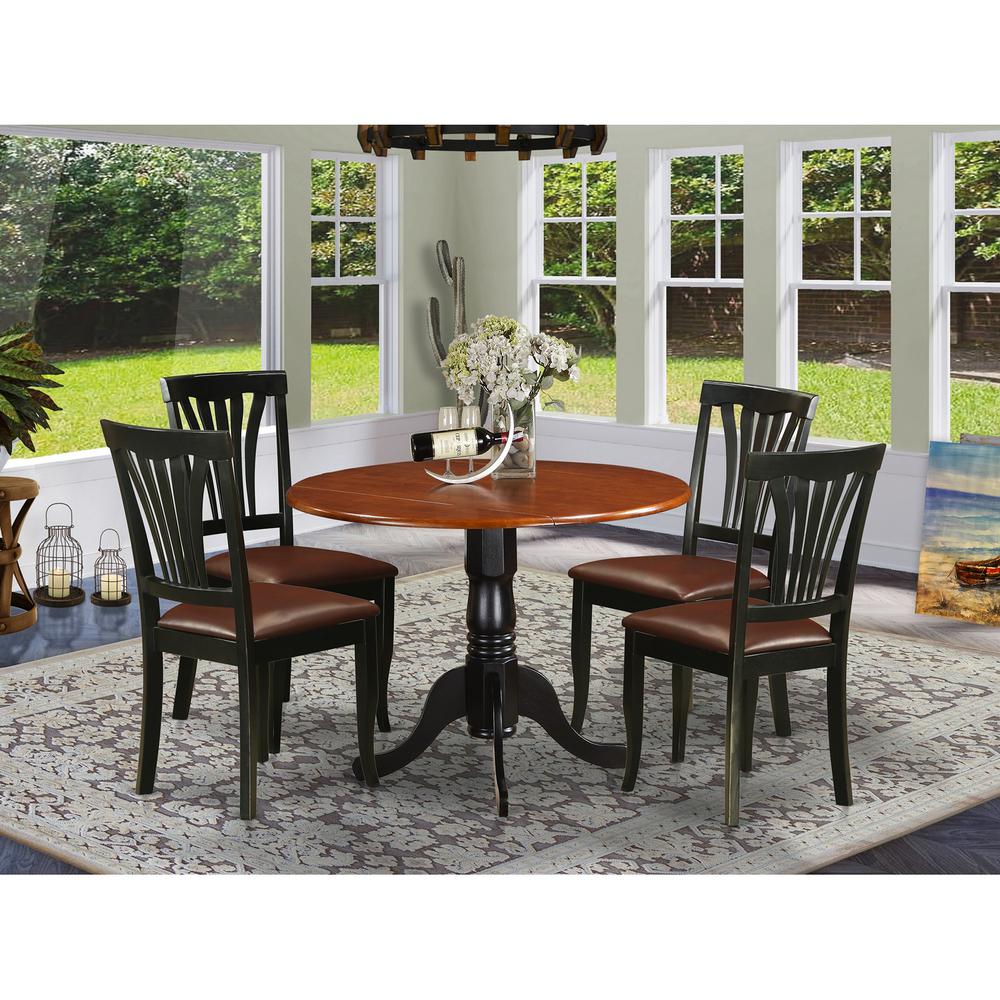 5  PC  Kitchen  Table  set-Dining  Table  and  4  Kitchen  Chairs. Picture 2