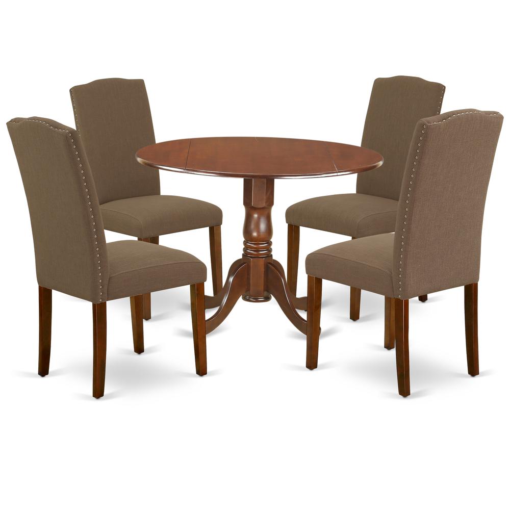 Dining Room Set Mahogany, DLEN5-MAH-18. Picture 1