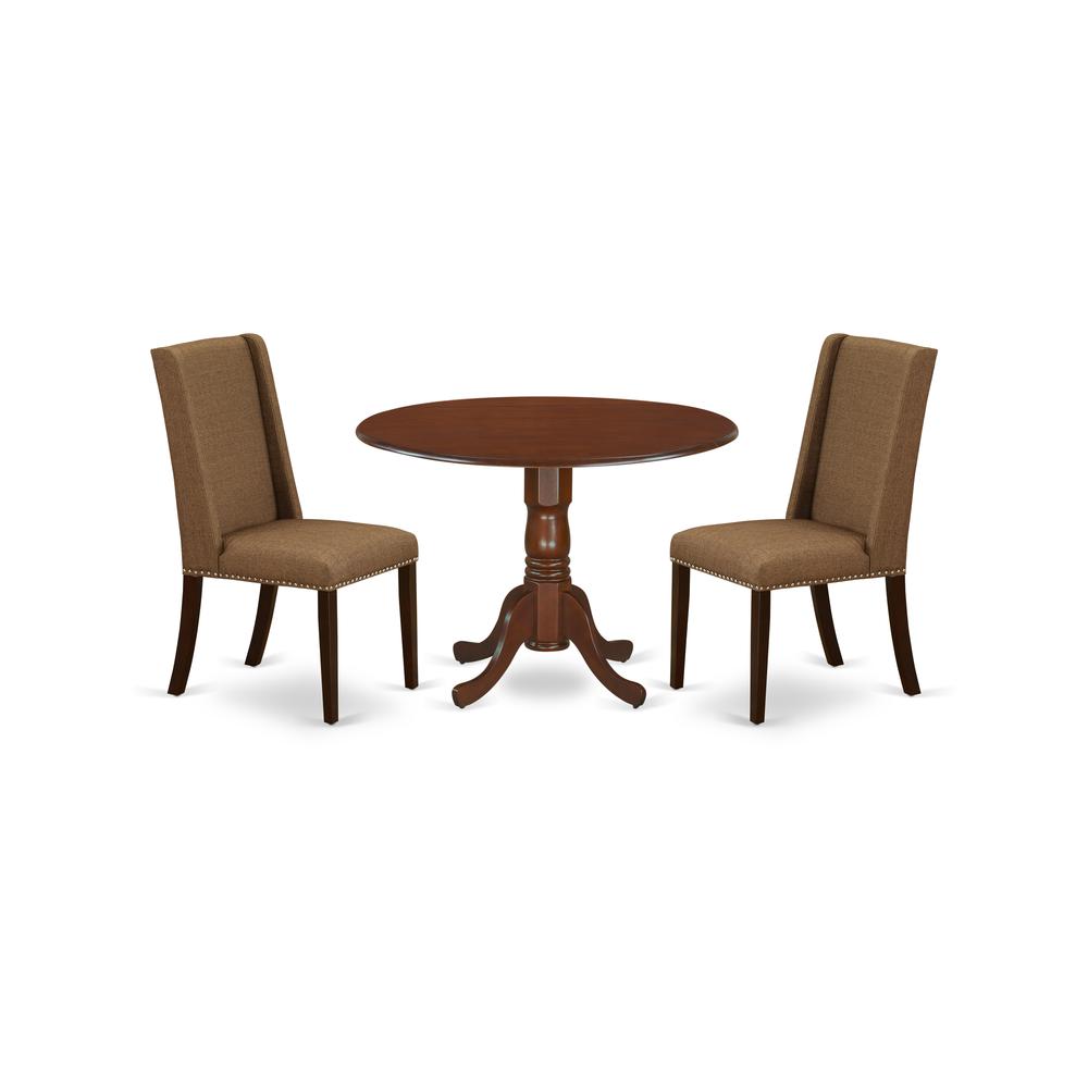 Dining Room Set Mahogany, DLFL3-MAH-18. Picture 1