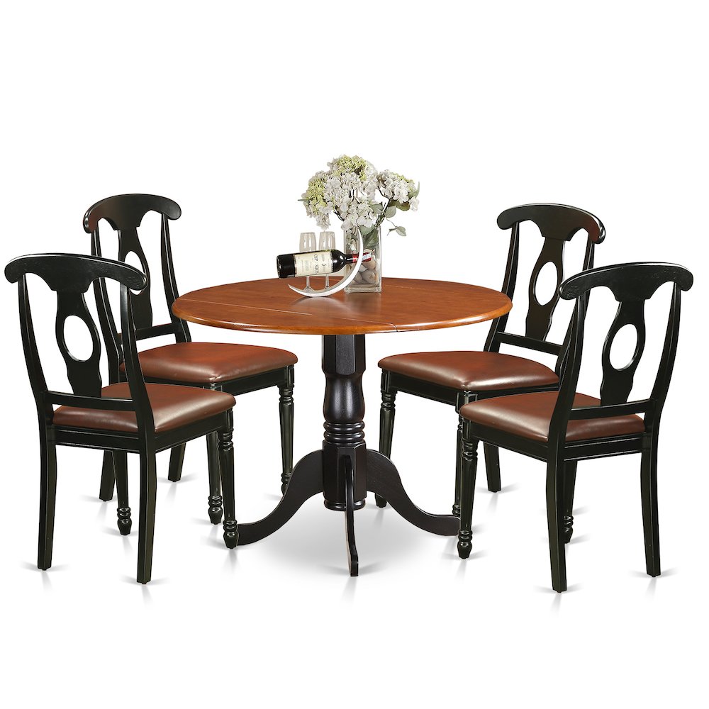 5  PC  Kitchen  Table  set-Dining  Table  and  4  Kitchen  Chairs. Picture 1