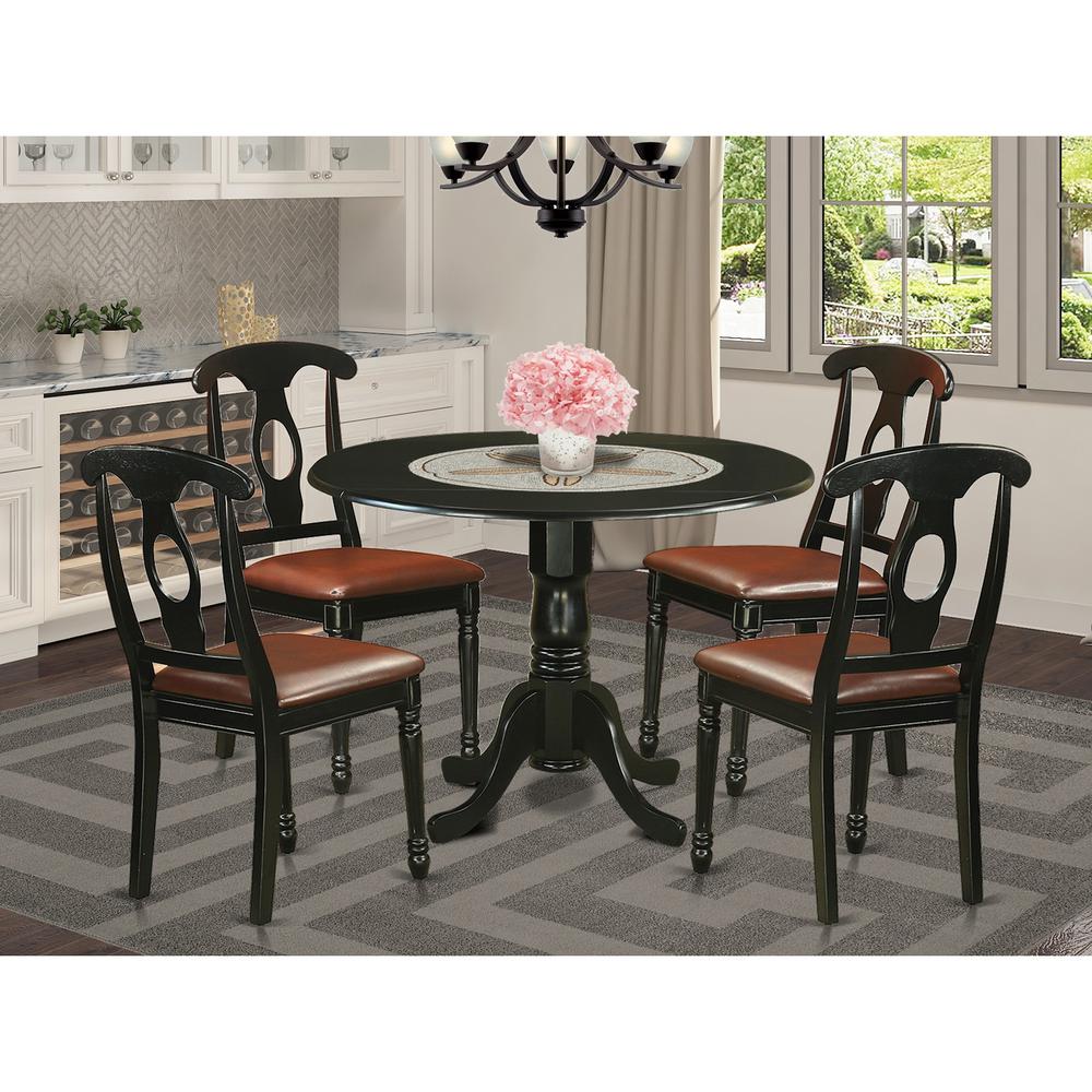 5  Pc  Dinette  Table  set  -  Small  Kitchen  Table  and  4  Dining  Chairs. Picture 2