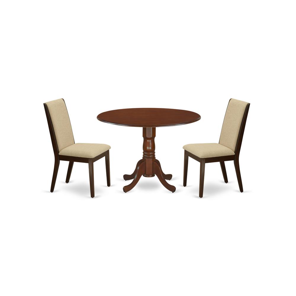 Dining Room Set Mahogany, DLLA3-MAH-04. Picture 1