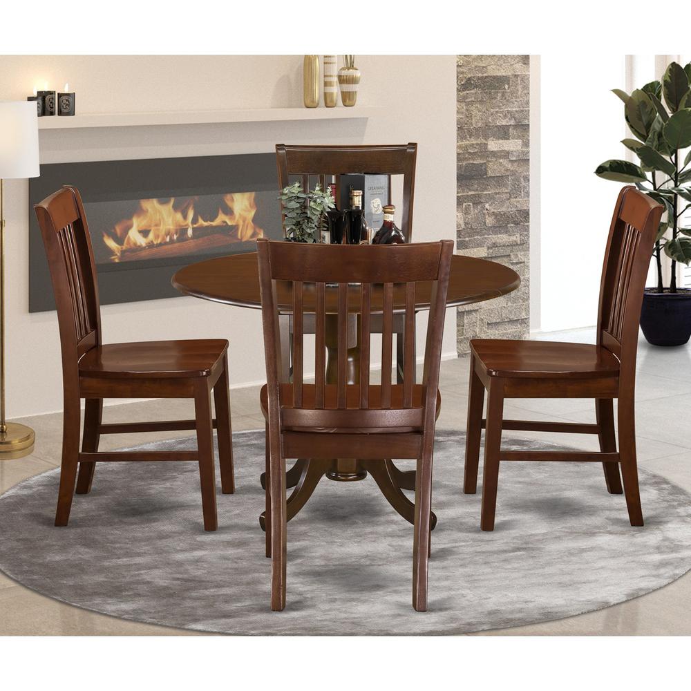 5  Pc  small  Kitchen  Table  and  Chairs  set-small  Kitchen  Table  plus  4  Kitchen  Chairs. Picture 2