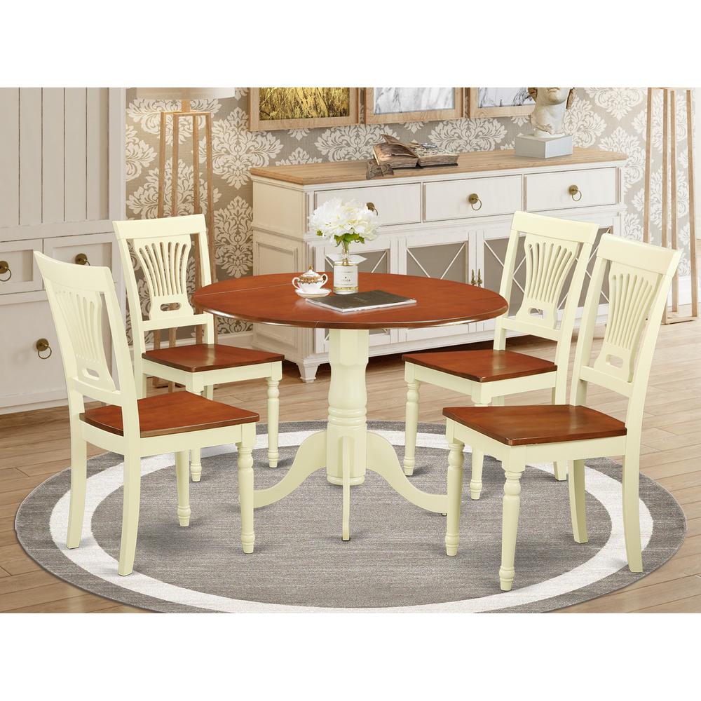 5  PC  small  Dining  set-Dining  Table  and  4  Dining  Chairs. Picture 2