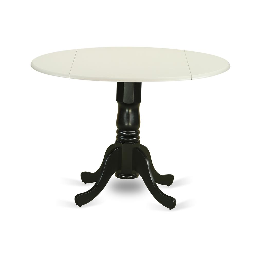 Dining Table Linen White & Black, DLT-LBK-TP. Picture 1