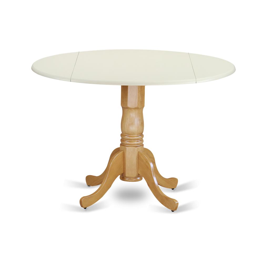 Dining Table Linen White & Oak, DLT-LOK-TP. Picture 1