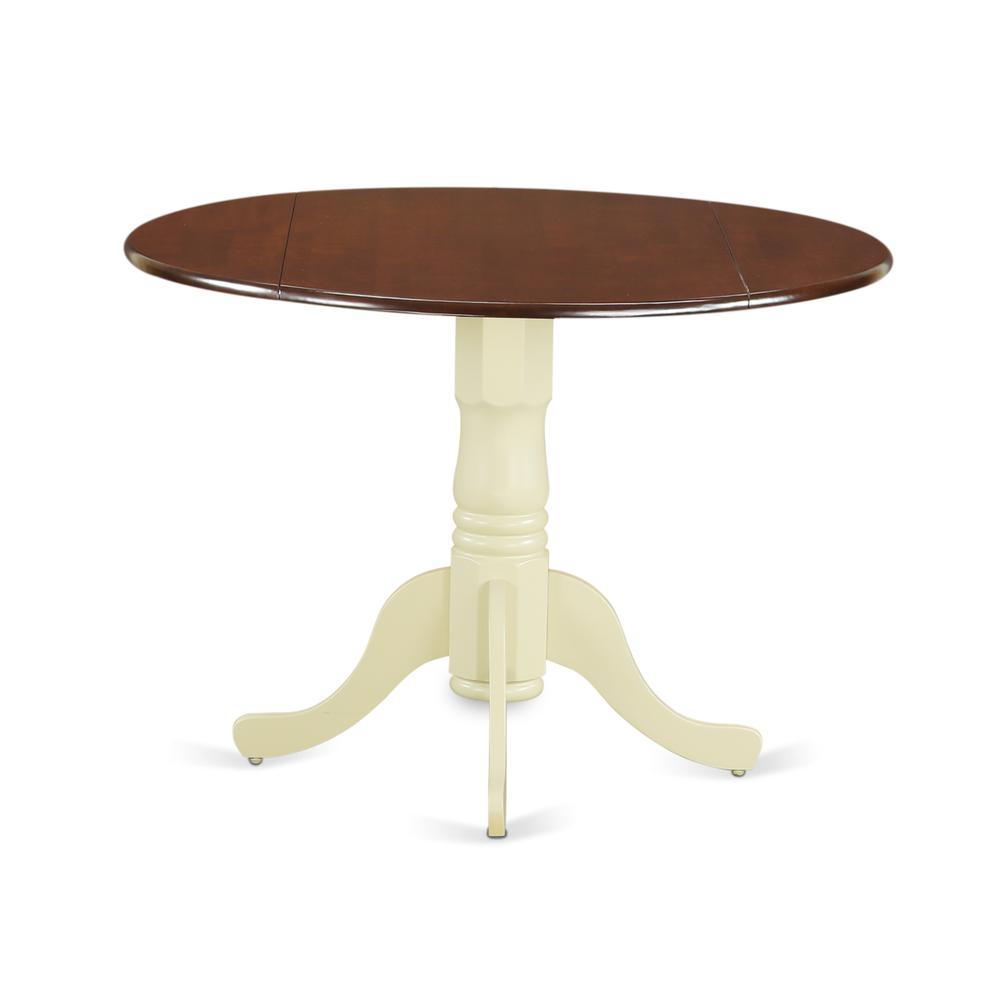 Dining Table Mahogany & Buttermilk, DLT-MMK-TP. Picture 1