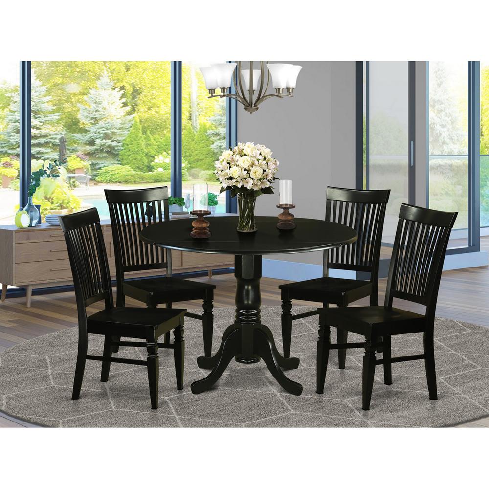 5  PC  small  Kitchen  Table  set  -  Table  and  4  Dining  Chairs. Picture 2
