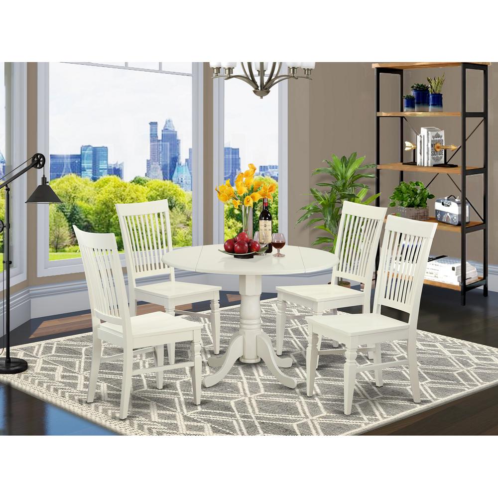 5  PC  Kitchen  Table  set  for  4-Kitchen  dinette  Table  and  4  Dining  Chairs. Picture 1