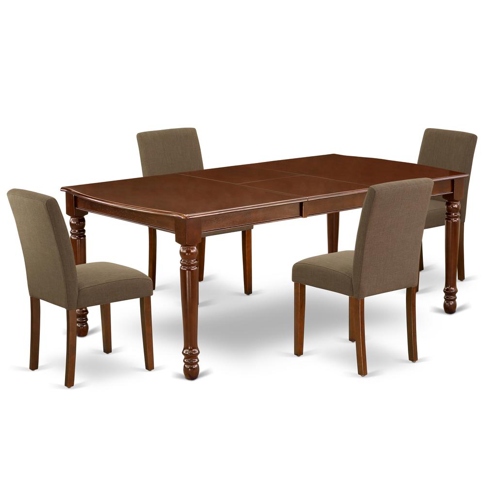 Dining Room Set Mahogany, DOAB5-MAH-18. Picture 1