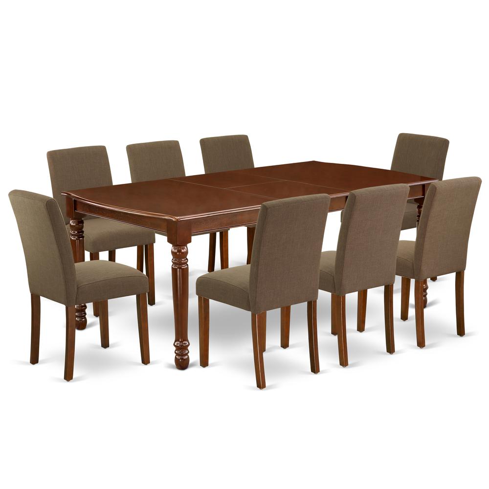 Dining Room Set Mahogany, DOAB9-MAH-18. Picture 1