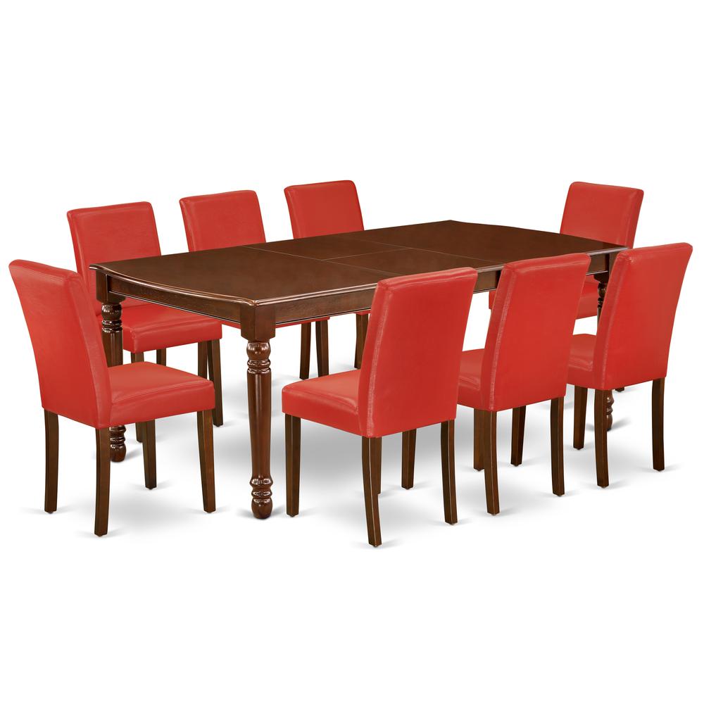 Dining Room Set Mahogany, DOAB9-MAH-72. Picture 1