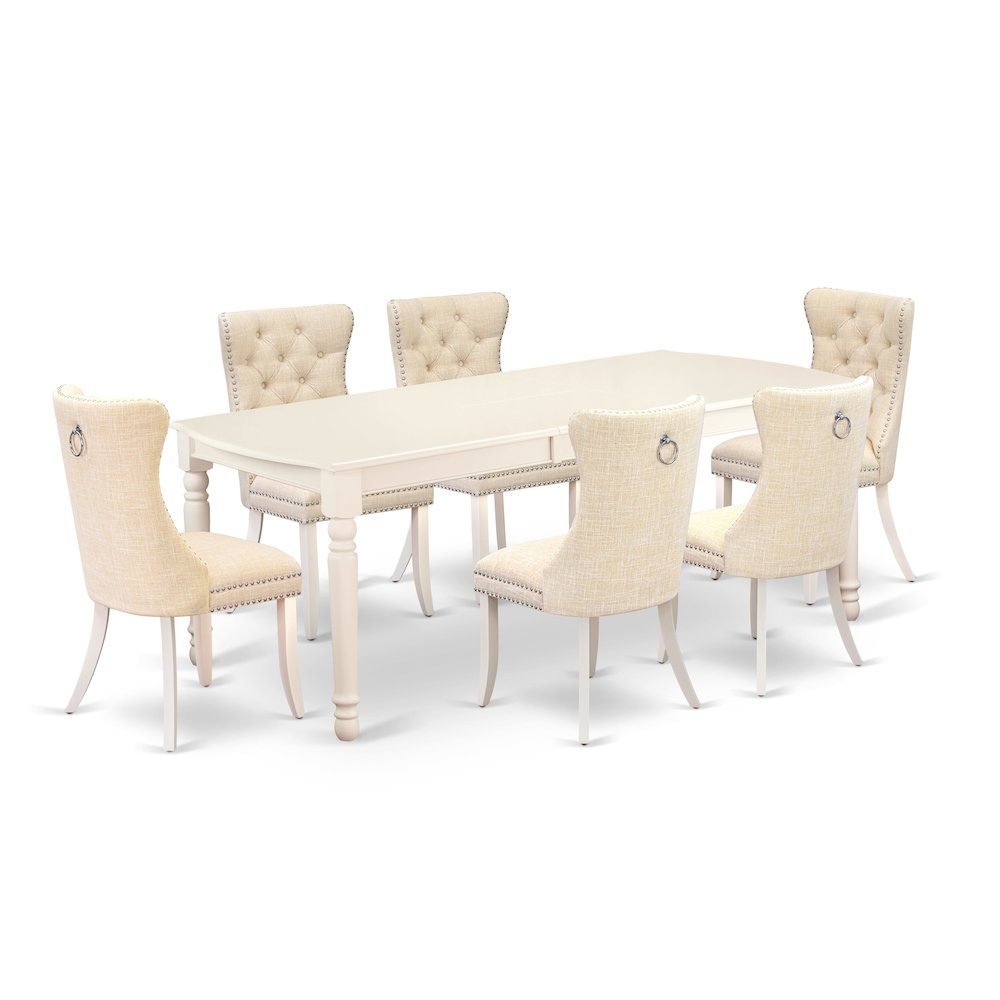 7 Piece Dining Set. Picture 1