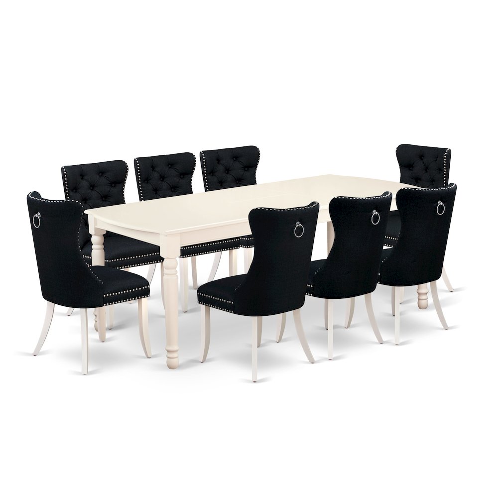 9 Piece Kitchen Table Set. Picture 1