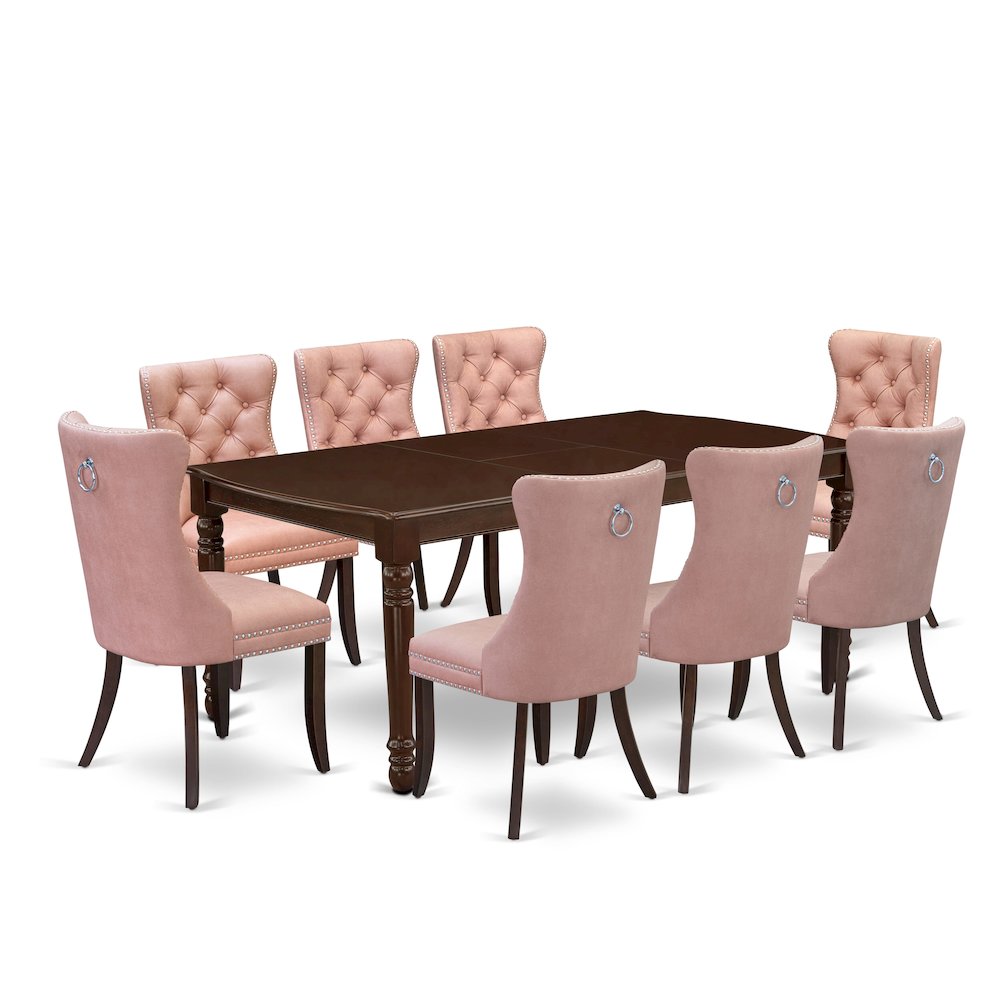 9 Piece Kitchen Table Set. Picture 1