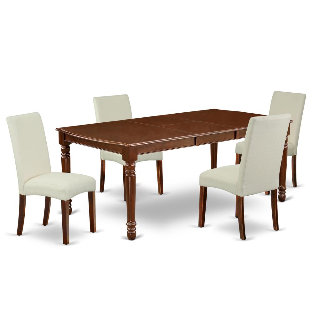 Dining Room Set Mahogany, DODR5-MAH-01. Picture 1
