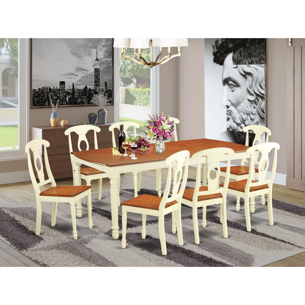9  Pc  Dining  room  set  -Table  and  8  Dining  Chairs. Picture 4