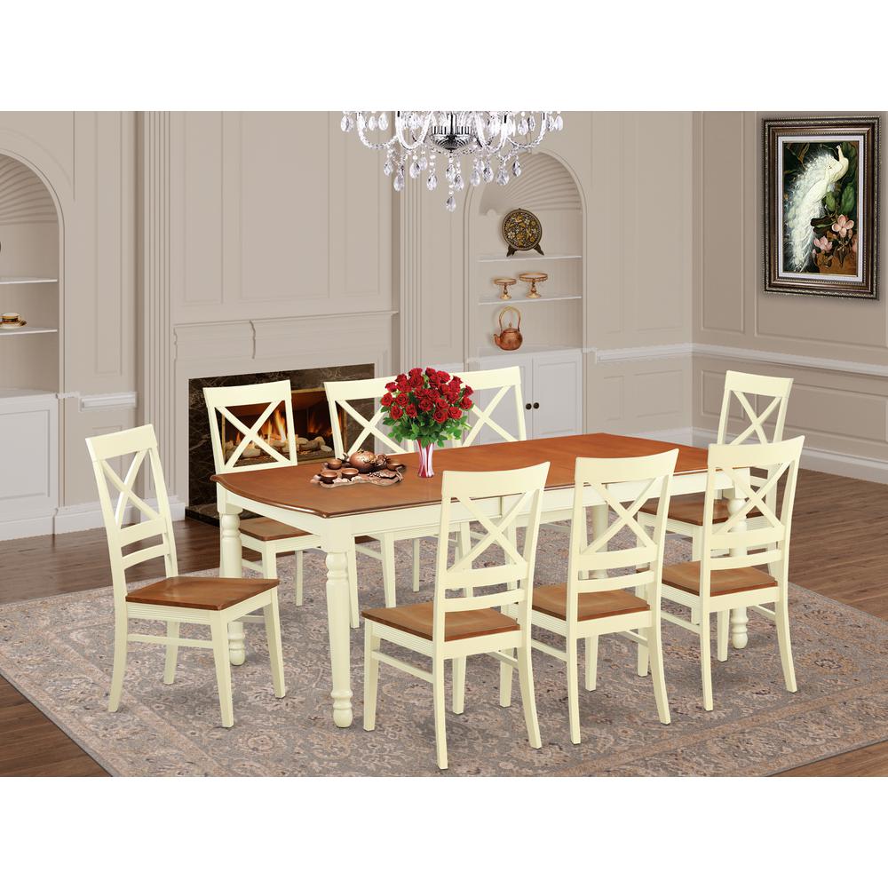 9  Pc  Dining  room  set  -Table  and  8  Dining  Chairs. Picture 4