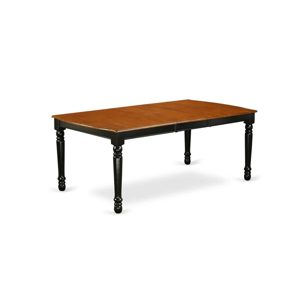 Dining Table Black & Cherry, DOT-BCH-T. Picture 1