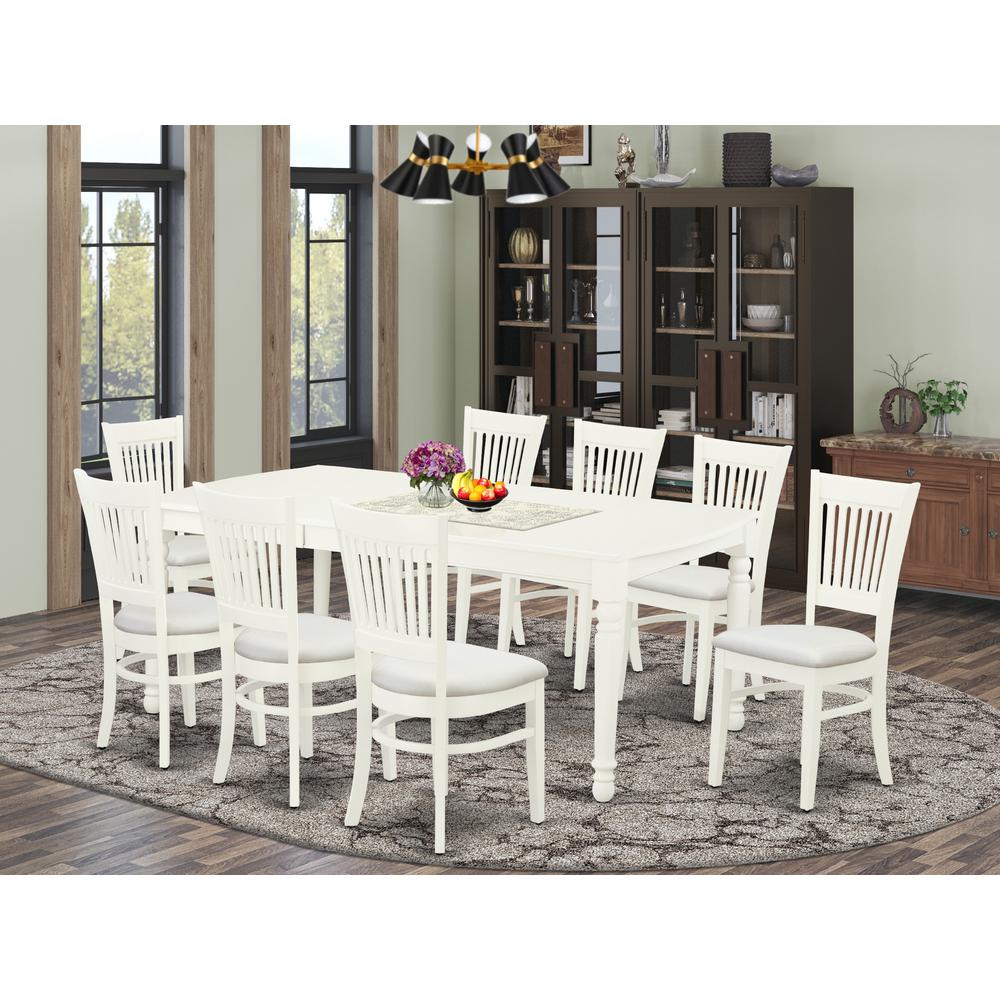Dining Table- Dining Chairs, DOVA9-LWH-C. Picture 4
