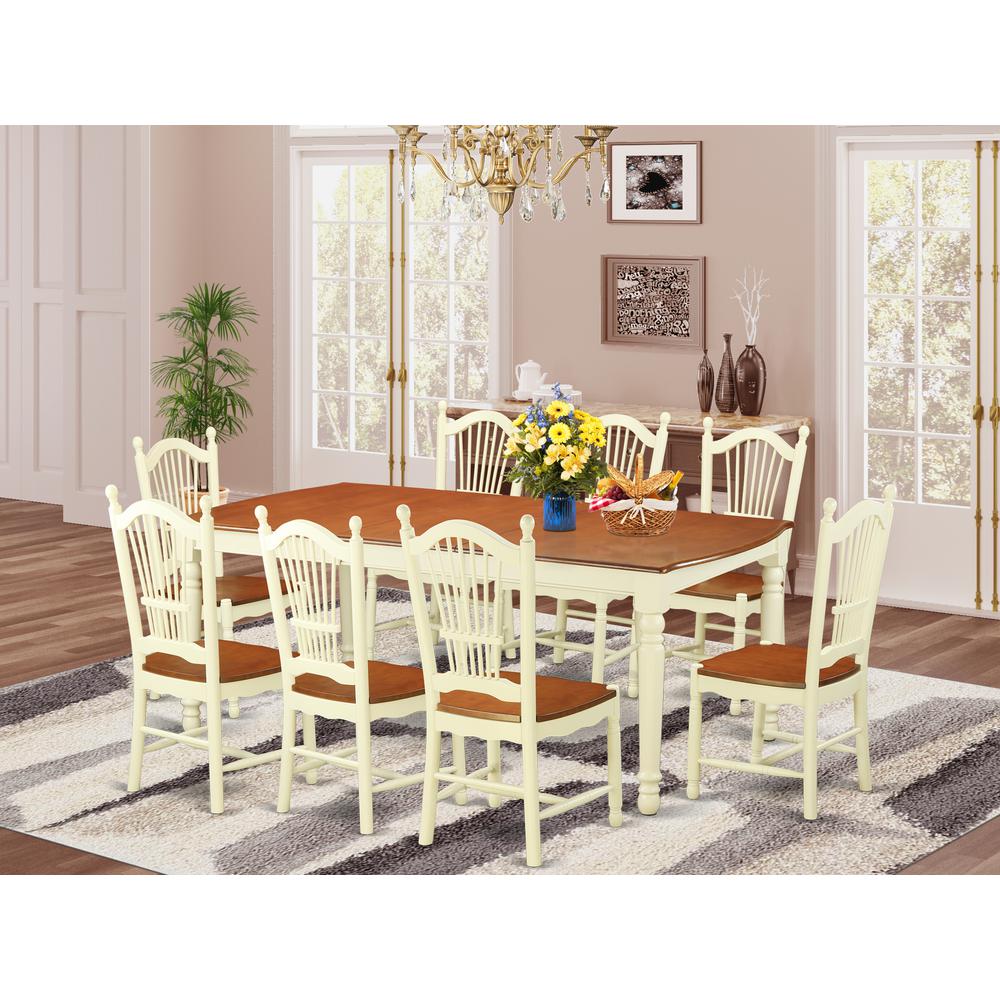 9  PcKitchen  nook  Dining  set  for  8-  Dinette  Table  and  8  Dining  Chairs. Picture 4