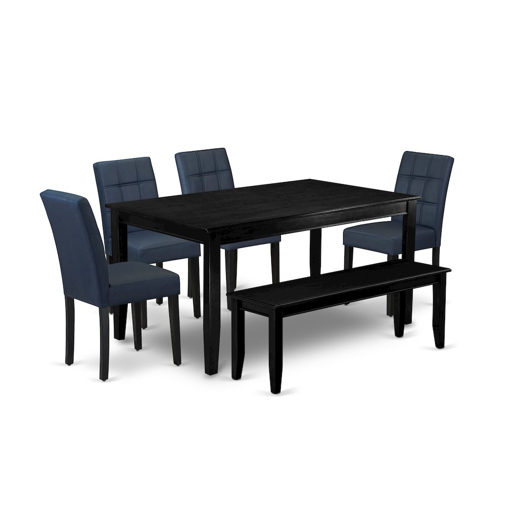 6 Piece Dining Table Set consists A Kitchen Table. Picture 1