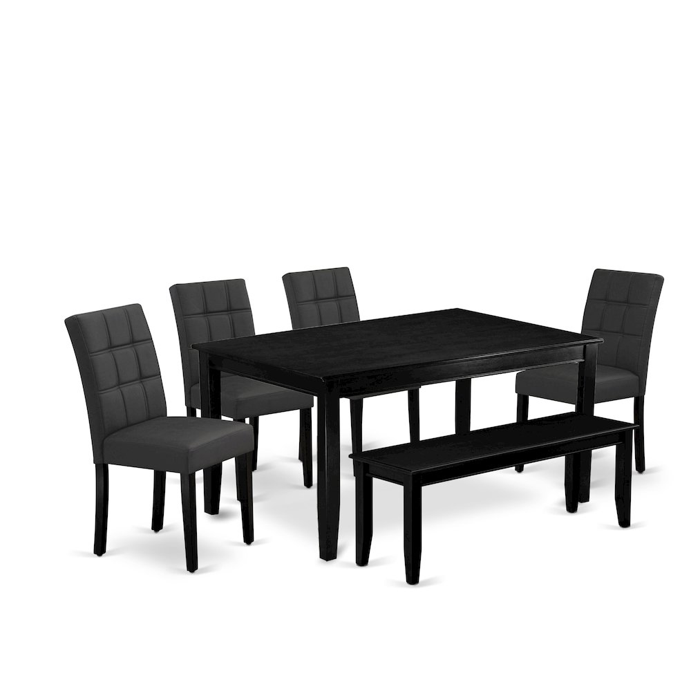 6 Piece Dinner Table Set contain A Kitchen Table. Picture 1
