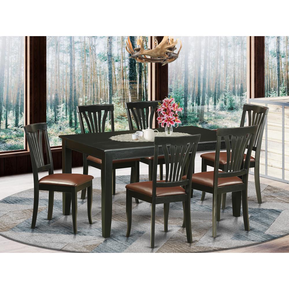 7  Pc  Dining  room  set  -Kitchen  Table  and  6  Dining  Chairs. Picture 4