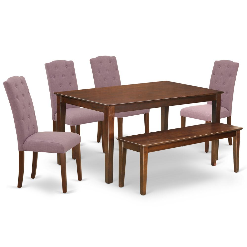 Dining Room Set Mahogany, DUCE6-MAH-10. Picture 1