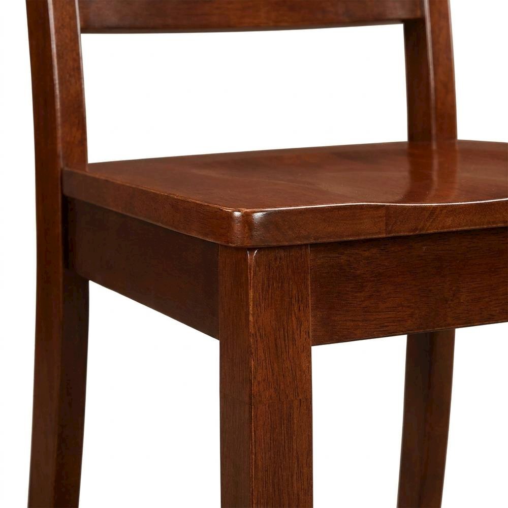 Dudley Traditional Solid Wood Dining Chair for Kitchen or Dining Room, Set of 2. Picture 8